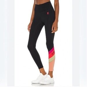 P.E. Nation Box Out Leggings - Black, Pink, Rose